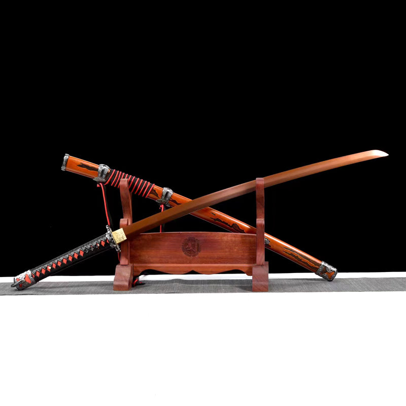 Red Blade(Manganese steel reddening process)katana