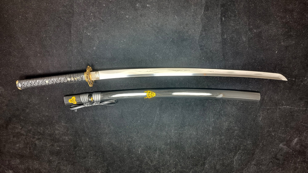 (T10 covered clay burning blade)katana