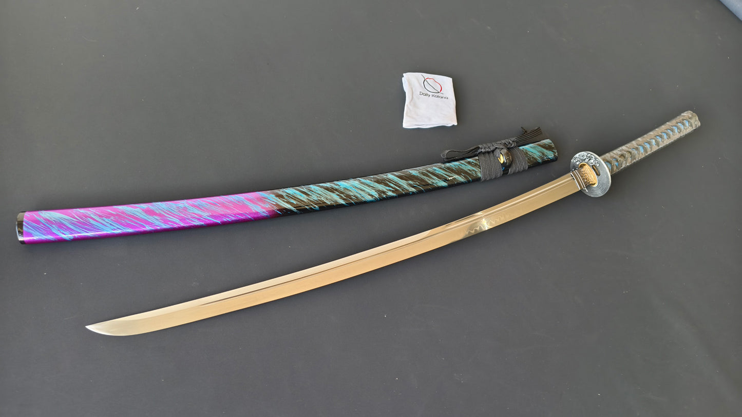 Great God(Spring steel forging process)katana(C26)