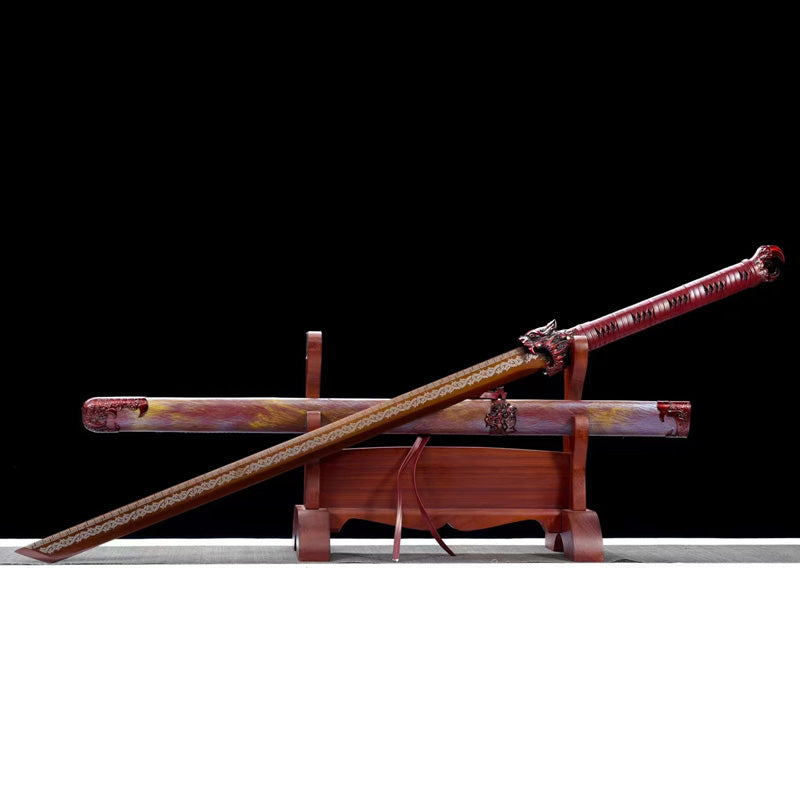 Manganese steel forging process (Fantasy sword, tiger sword)赤焰虎