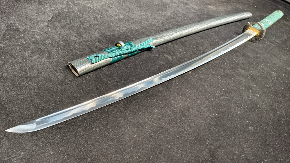 (Spring steel forging process)katana