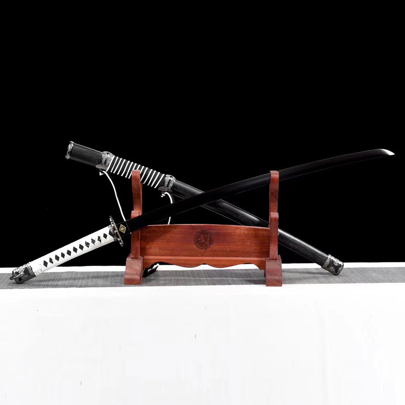 Shadows Die Twice Black(Manganese steel blackening process)katana