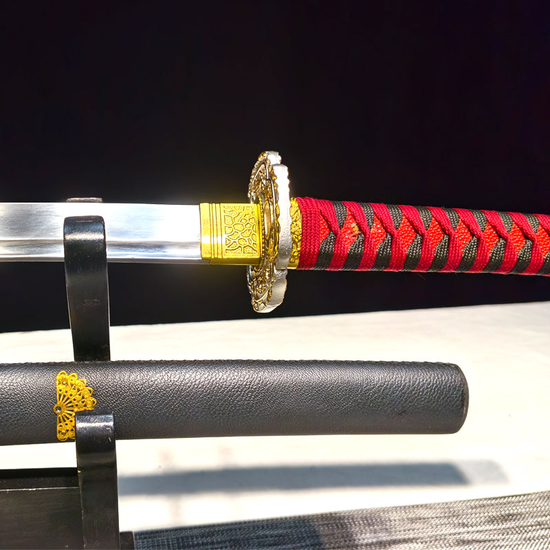 red warrior(spring steel forged)extremely sharp,katana