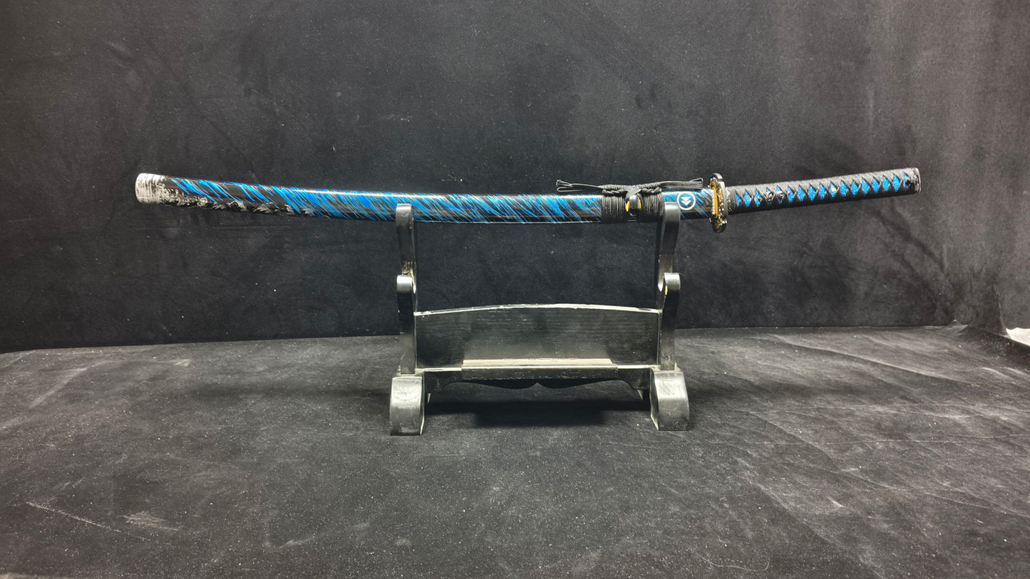 (Spring steel forging process)katana(B48)