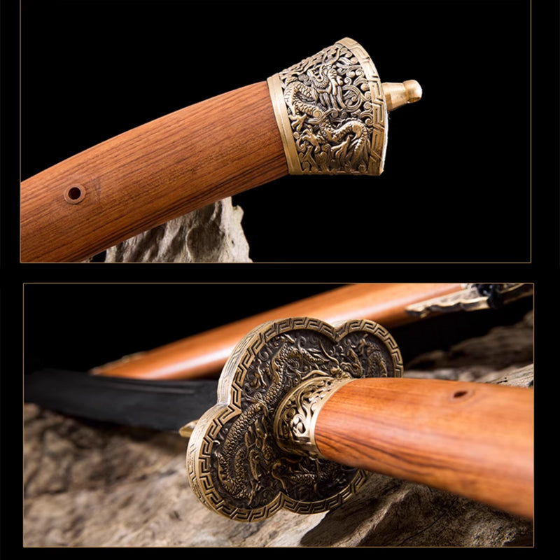 Hand-forged oxtail broadsword牛尾大刀