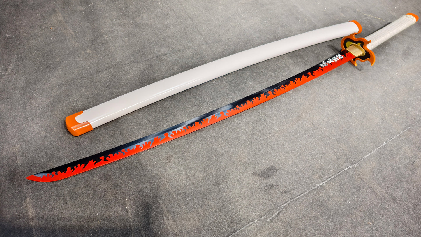 (Spring steel forging process + baking paint)katana