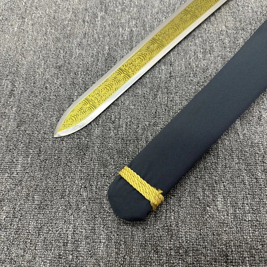 Emperor's Sword (High-Manganese Steel) — Blunt Blade (Unsharpened)