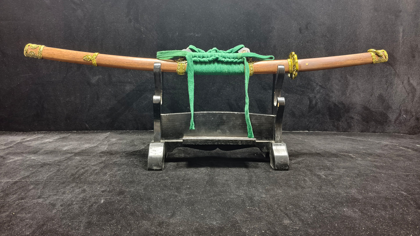 (Pattern steel forging process) katana