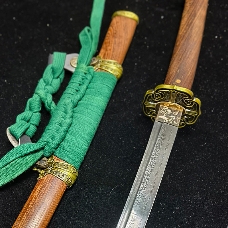 (Pattern steel forging process) katana