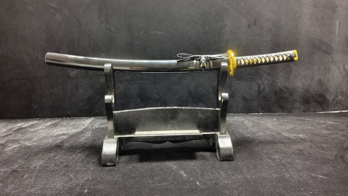 (T10 forging process, burnt blade)katana