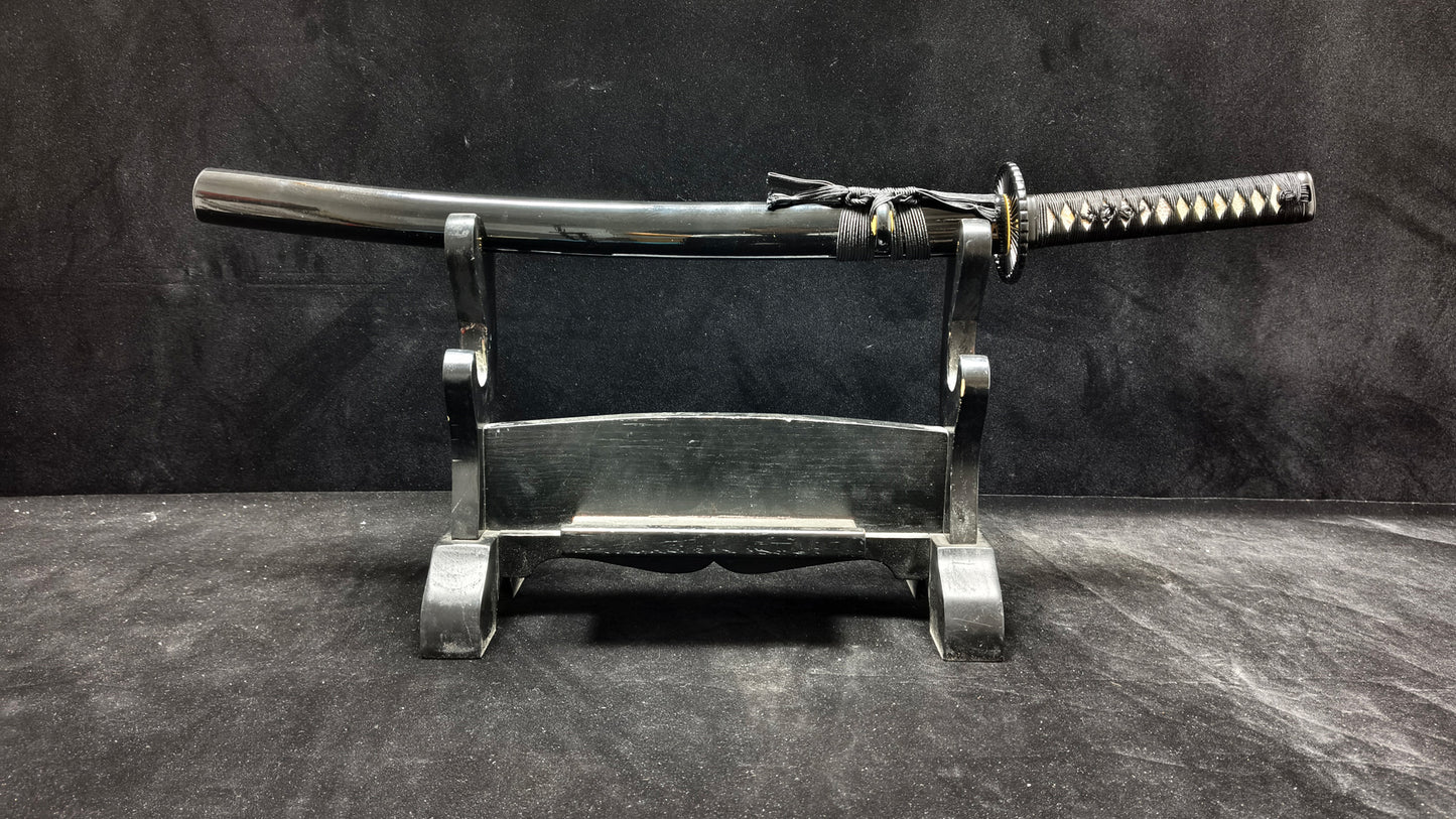 Pattern steel forging process(A10)katana,Wakizashi