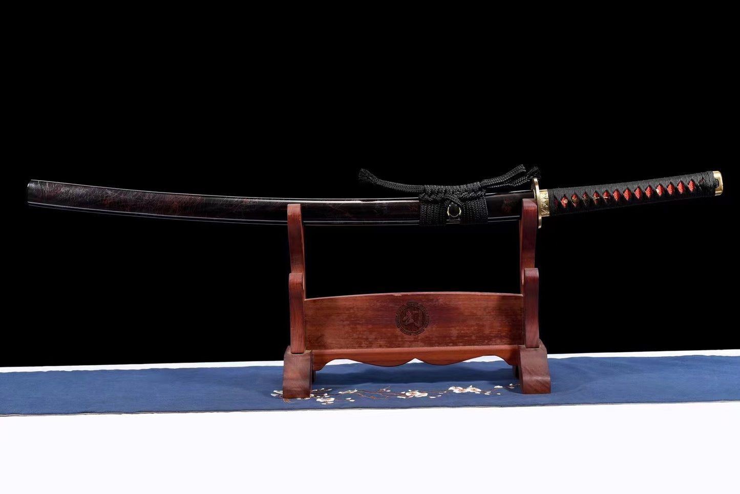 Sky red(Patterned steel forging redness process)katana