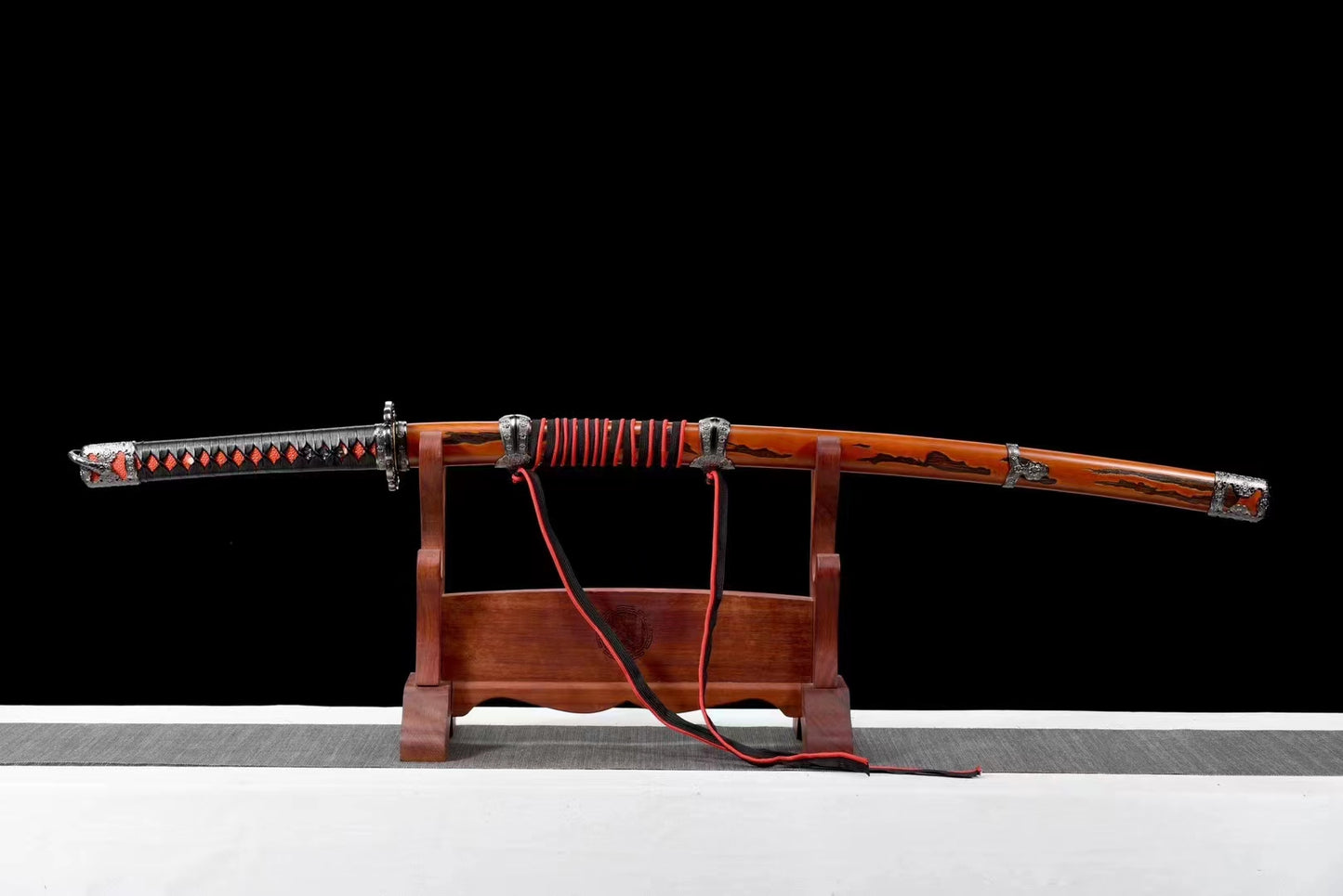 Red Blade(Manganese steel reddening process)katana