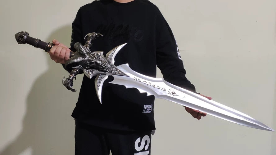 (6 kg) Frostmourne (Stainless Steel) — Blunt Blade (Unsharpened)
