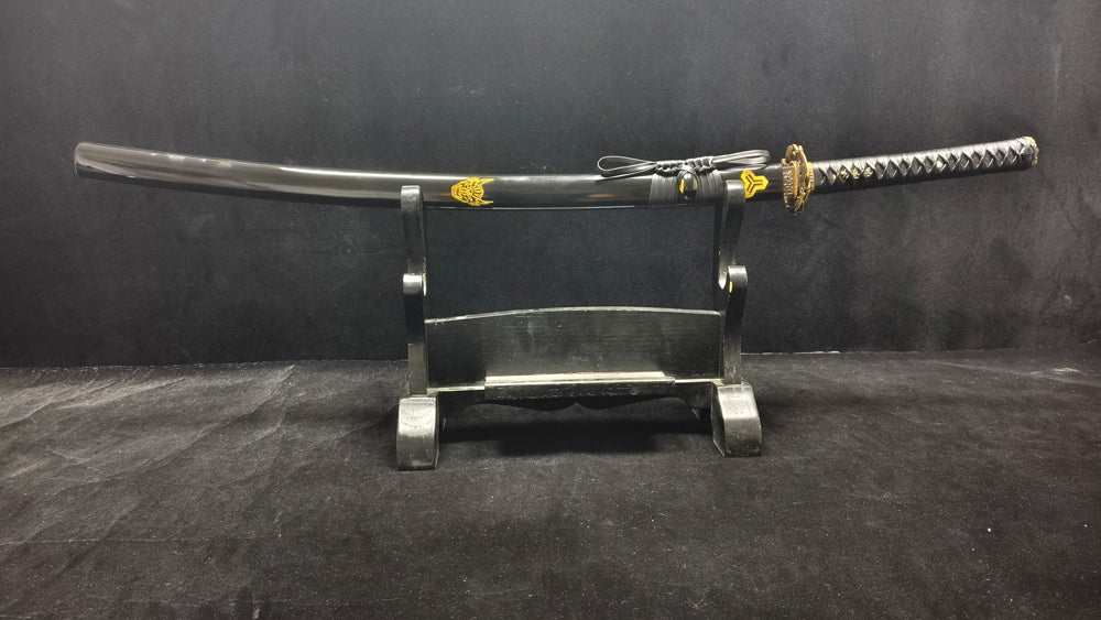 (T10 covered clay burning blade)katana
