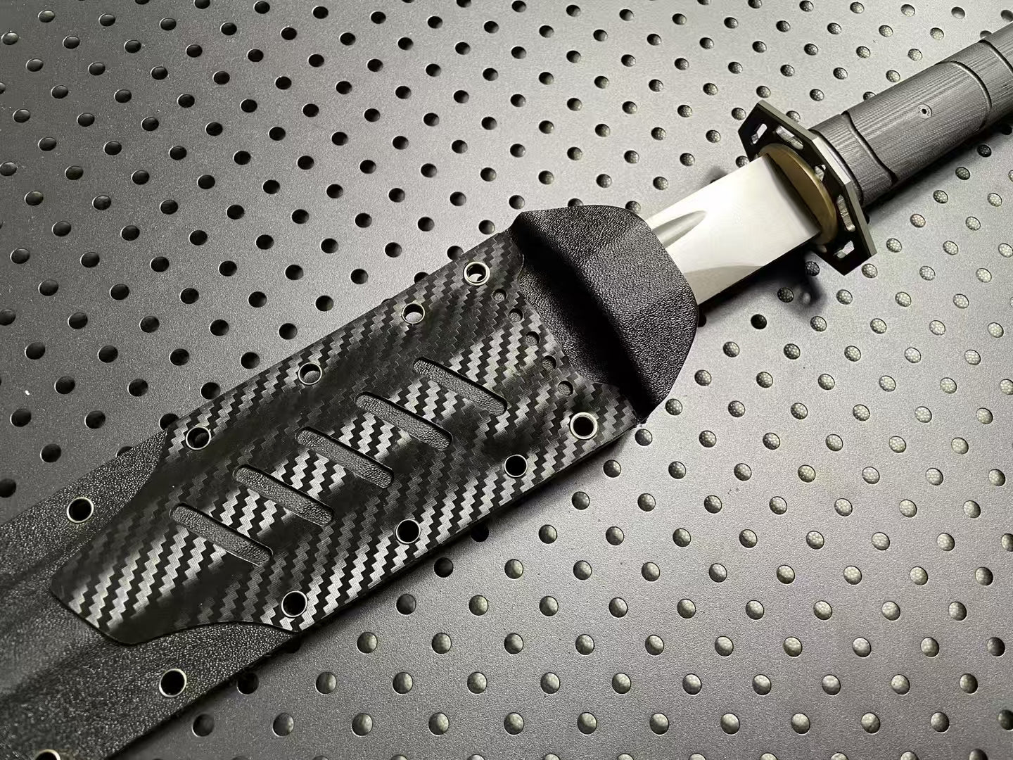 Tactical ring hand knife