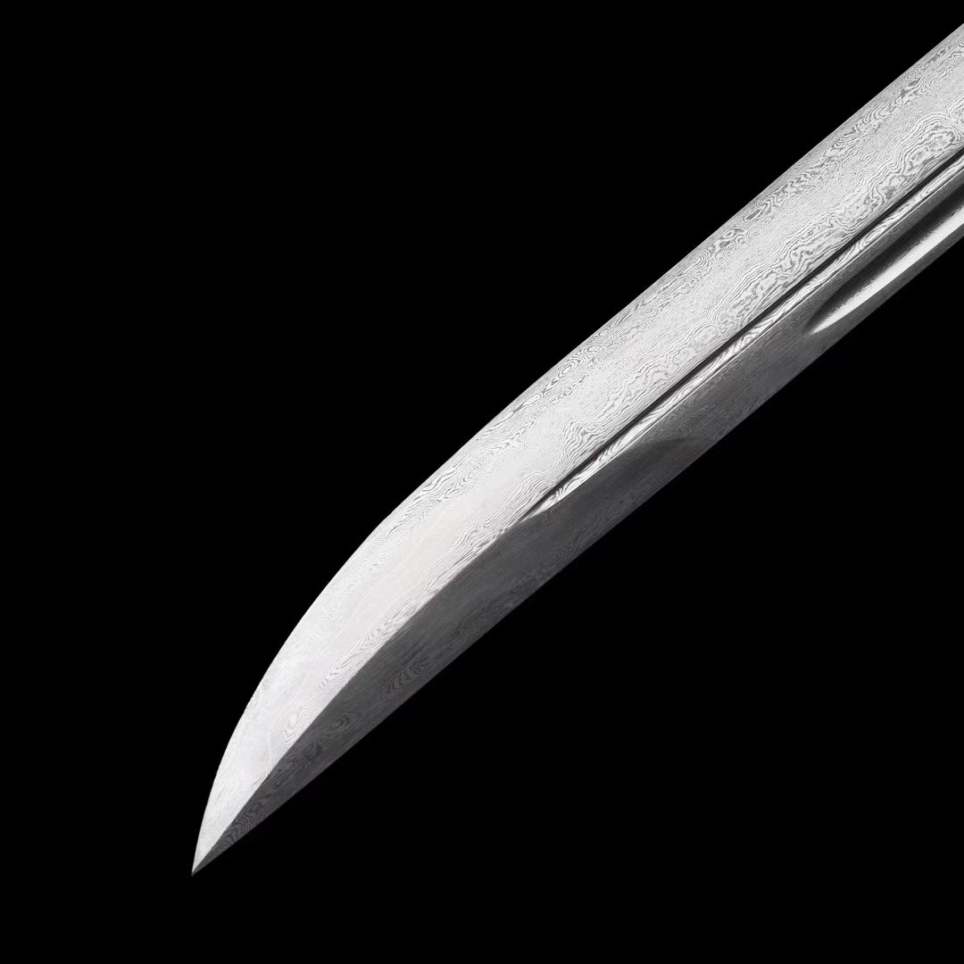 Waist knife embroidered spring knife丁白樱