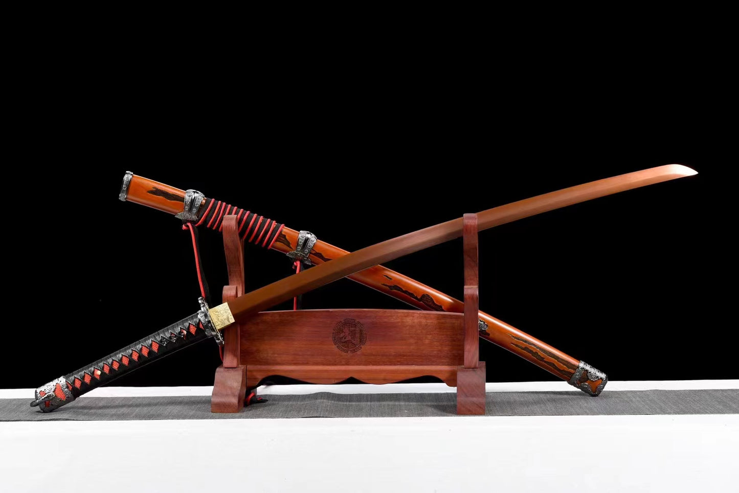 Red Blade(Manganese steel reddening process)katana