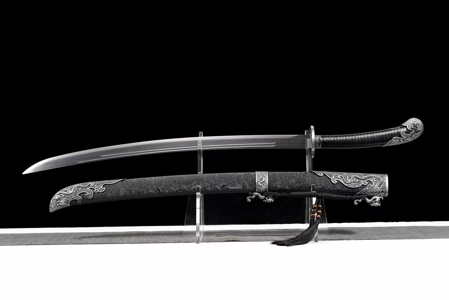 Waist knife dragon knife游龙雁翎刀二代
