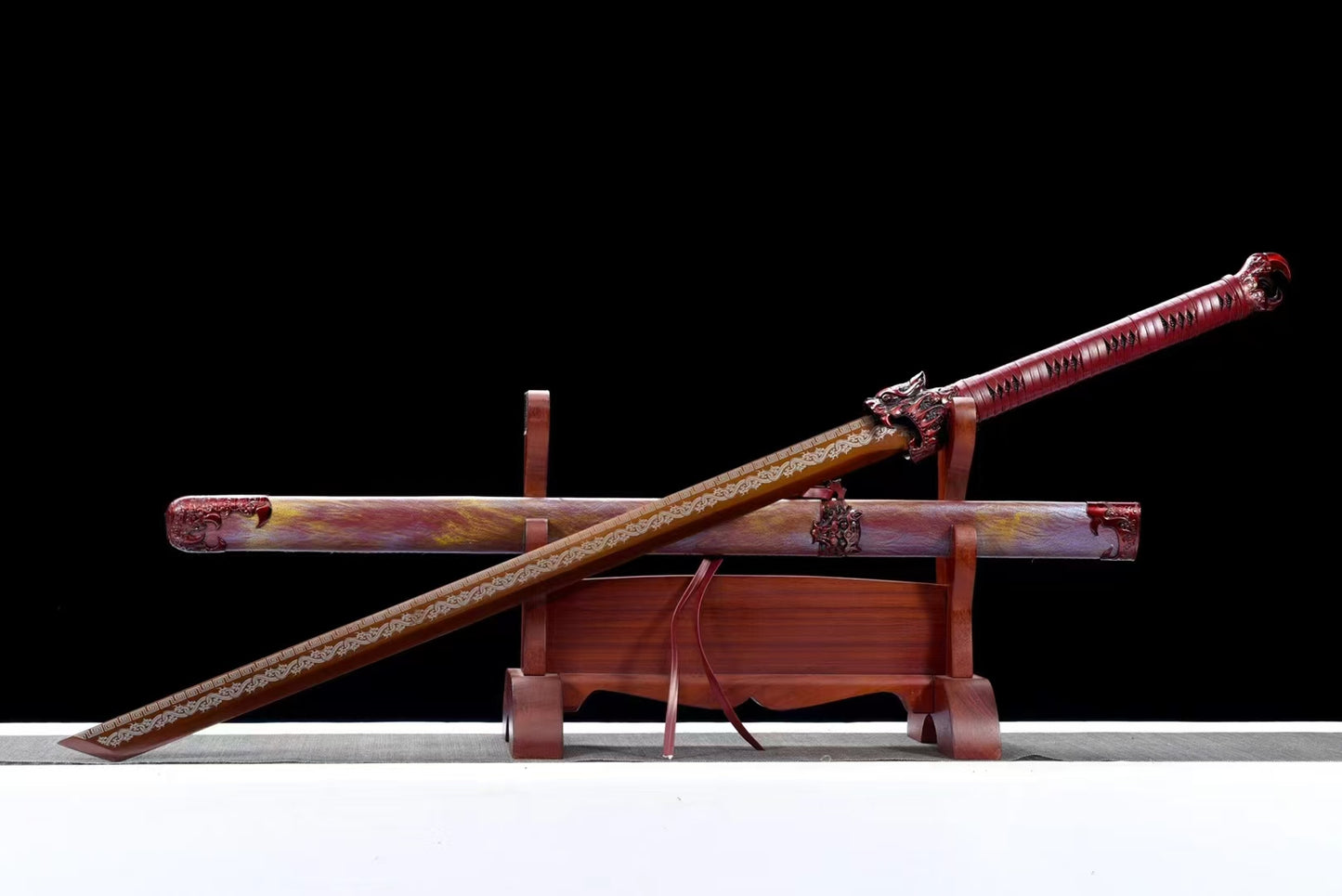 Manganese steel forging process (Fantasy sword, tiger sword)赤焰虎