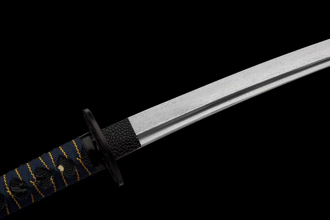 warrior(Pattern steel forging process)katana,(B97)