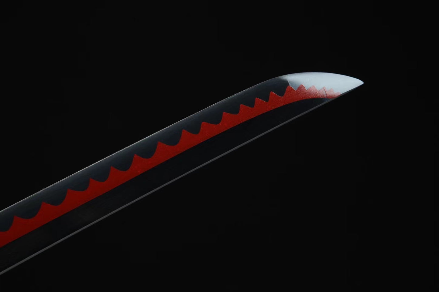 Manganese steel forging process,One Piece,Roronoa Zoro,katana,SWORD,(A32)Black Blade Autumn Water