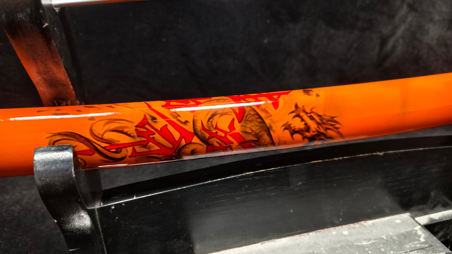 True Dragon Warrior (Spring steel forging process) katana (C53)