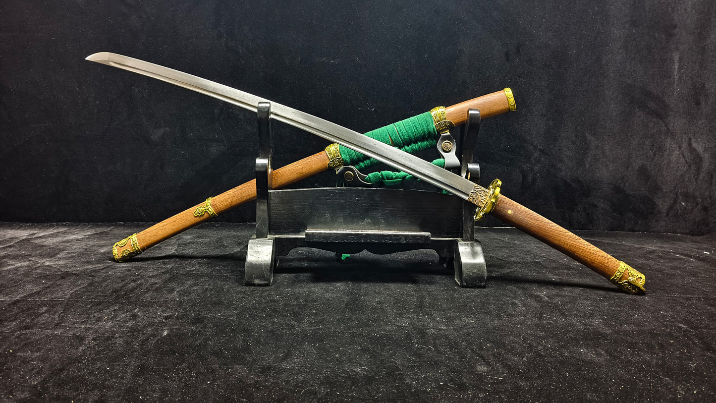 (Pattern steel forging process) katana