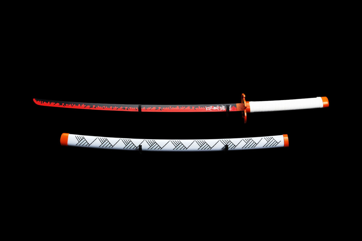 Rengoku Kyojuro (Stainless Steel) — Blunt Blade (Unsharpened)
