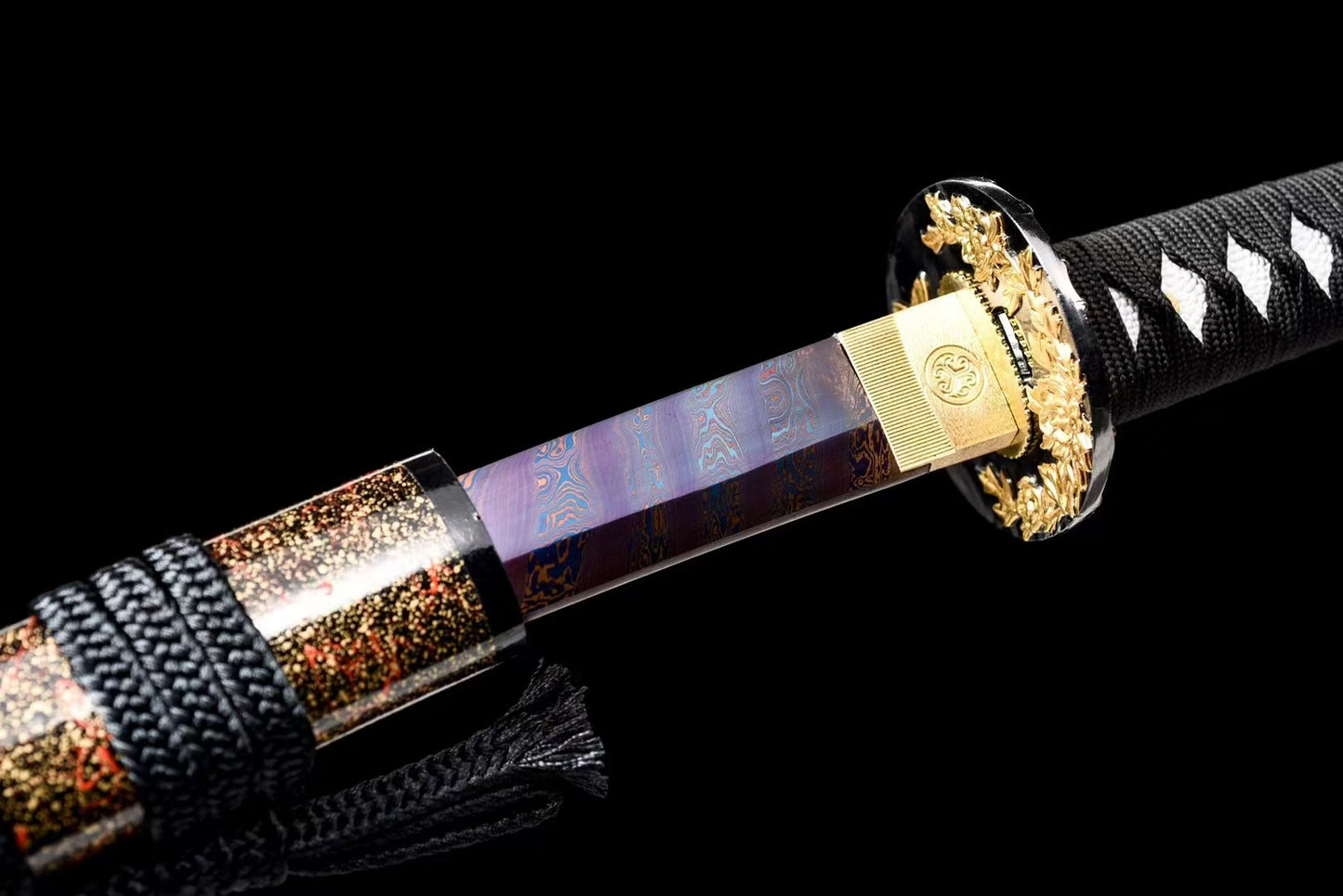 Ghost vine(Pattern steel forging process)katana(B81)