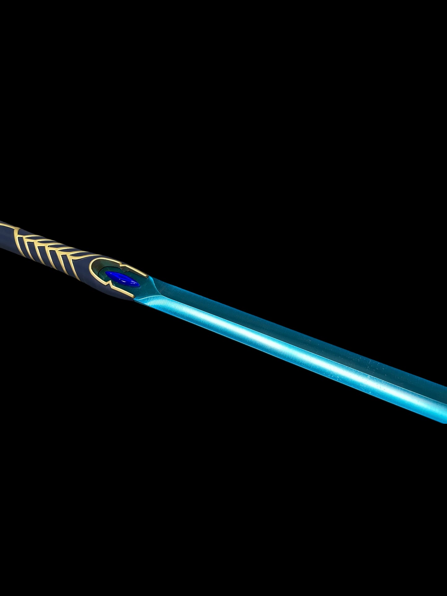 Blue Phoenix (Stainless Steel) — Blunt Blade (Unsharpened)