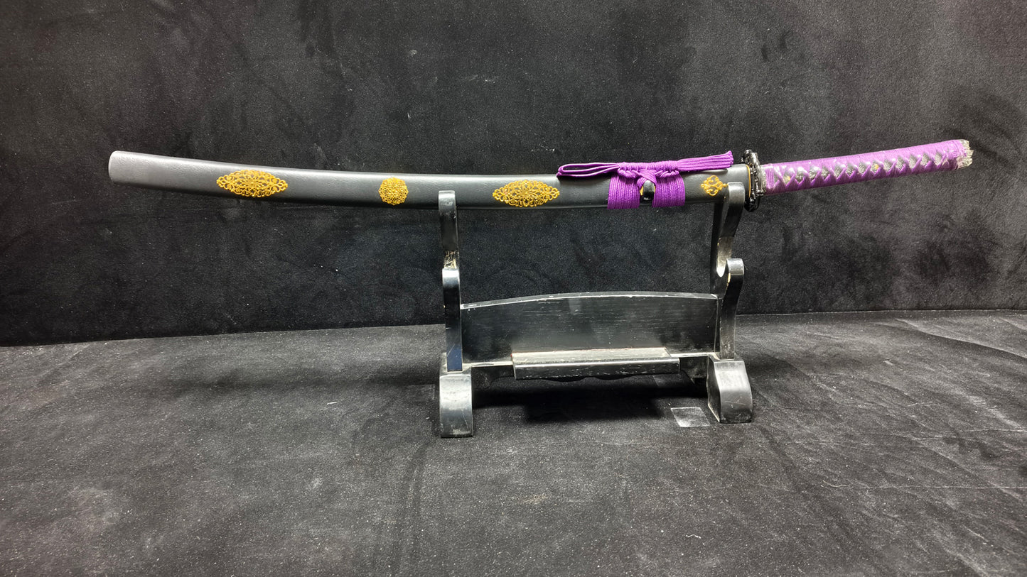 Purple Yama(Spring steel forging process) katana (c60)