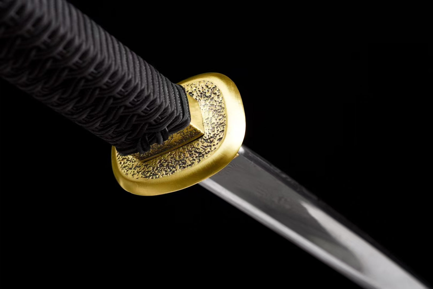 Waist knife Tang sword reverse blade腰刀唐刀反刃黑色款