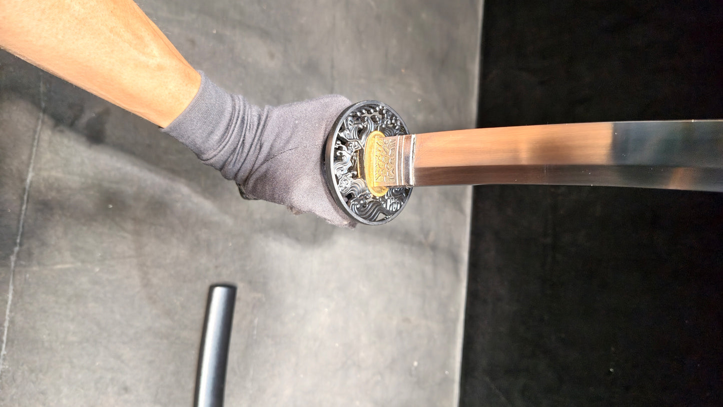 little tyrant(Spring steel forging process)katana,short knife