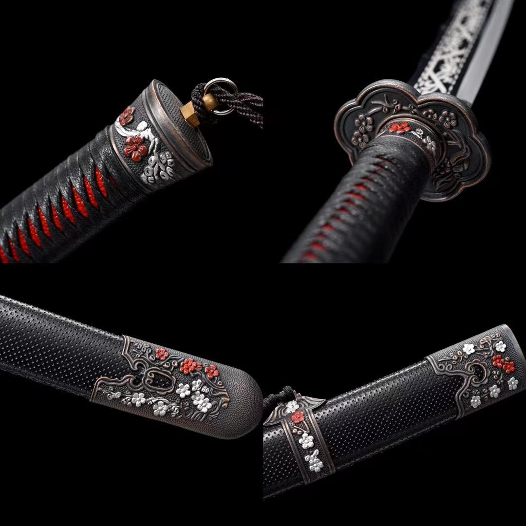 Manganese steel forging process ,Dark Plum Embroidered Spring Knife,暗梅绣春刀