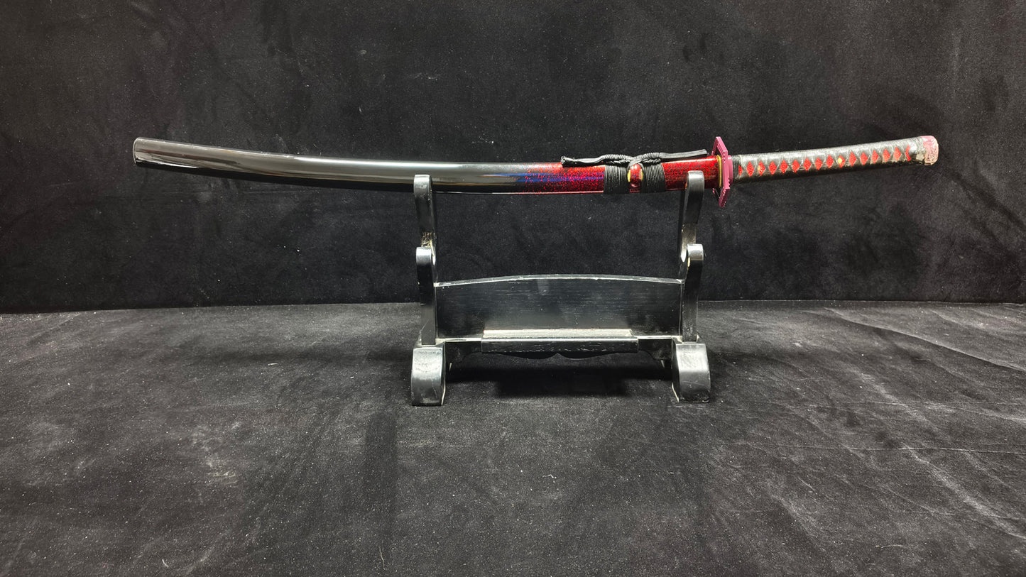 (Spring steel forging process) katana (C52)