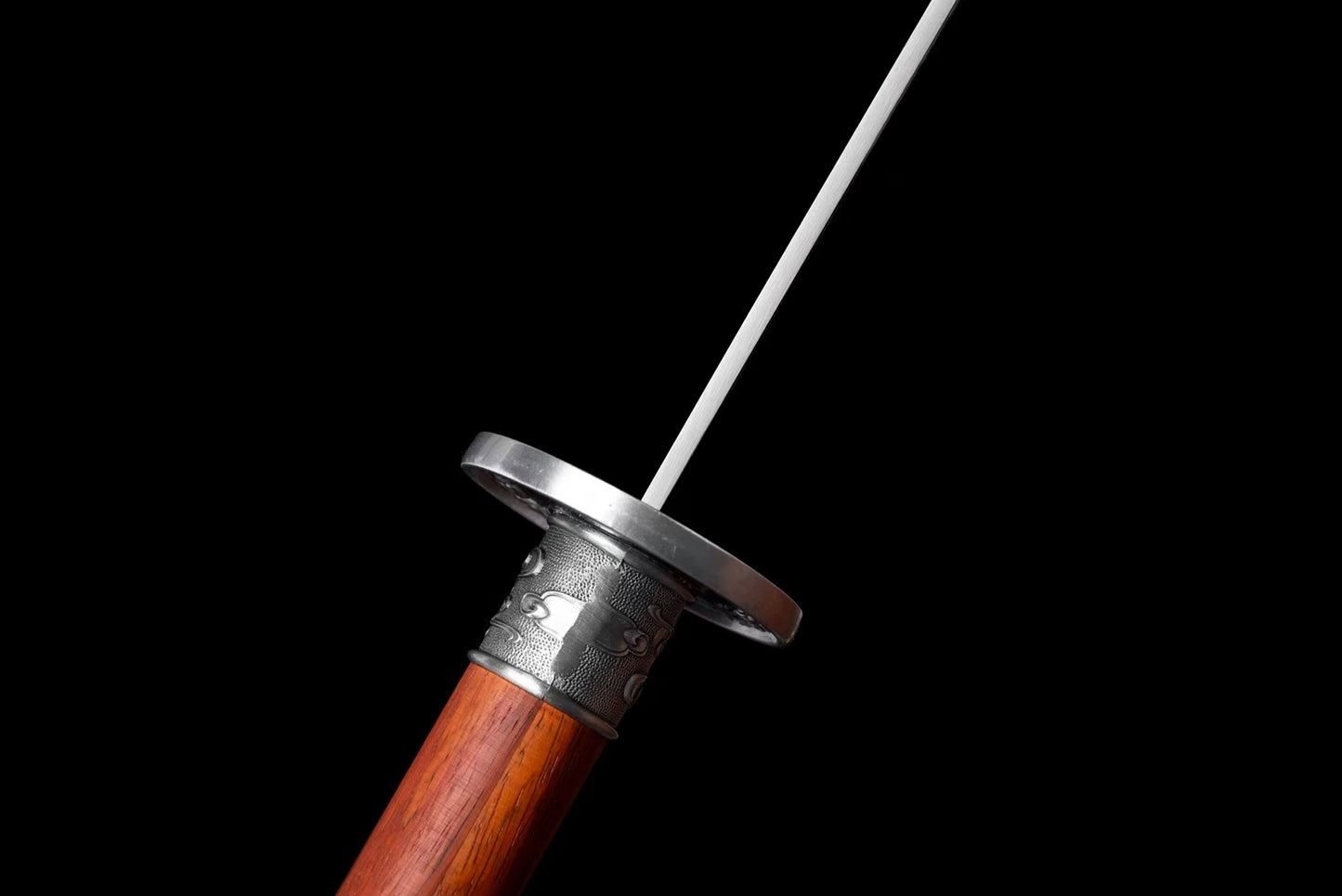 Waist knife mahogany round handle broadsword江南雁翎刀