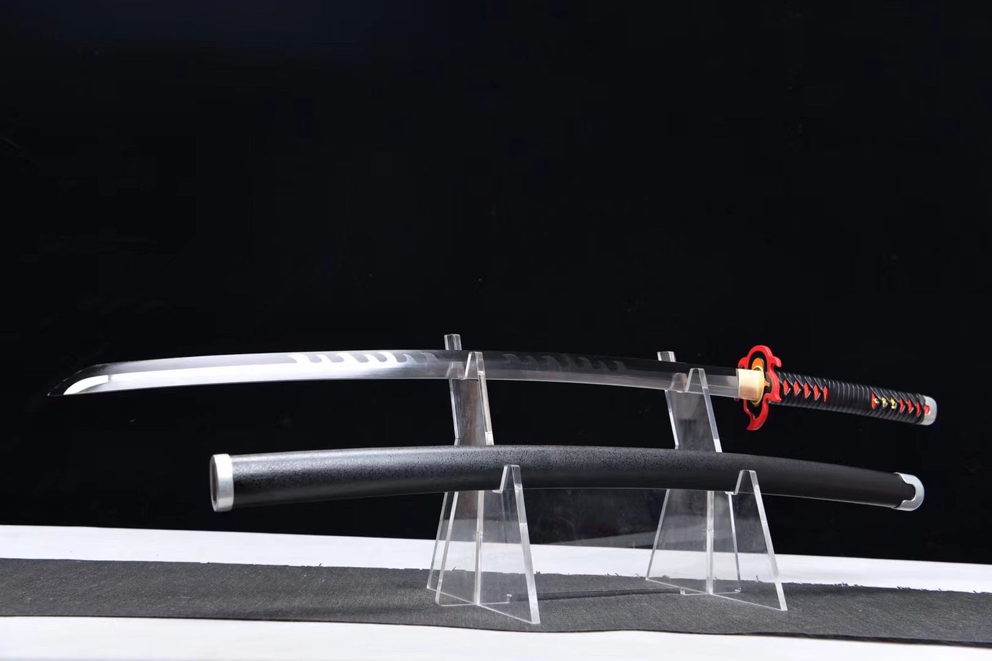 Tanjiro Fire God God-Spring steel (forging process)katana
