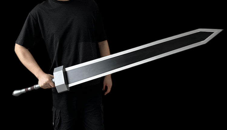 Elden Ring "Guts Sword" Greatsword (Stainless Steel) — Blunt Blade