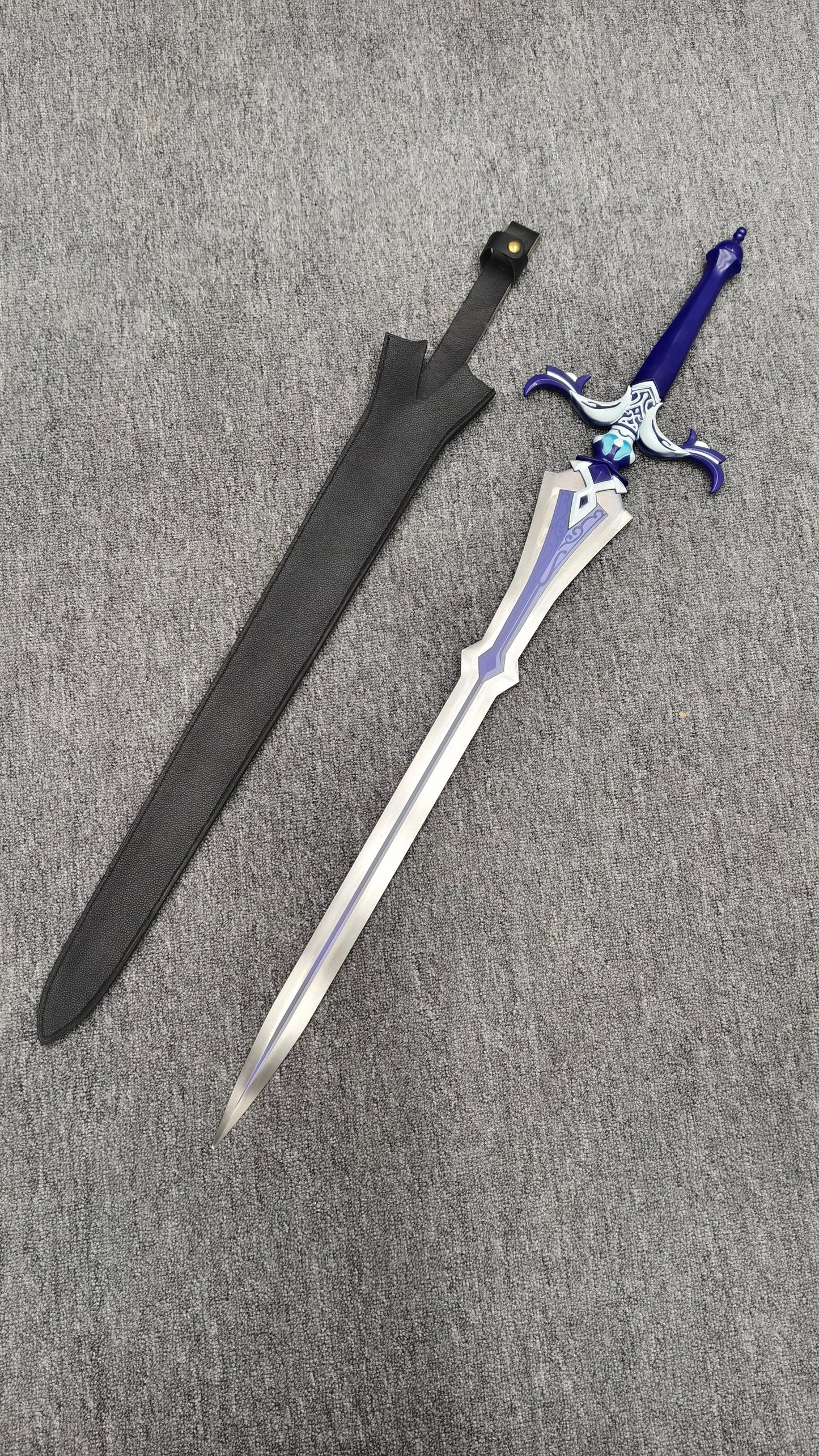 Induction Heaven and Earth Sword (Stainless Steel) Blunt blade; unsharpened.