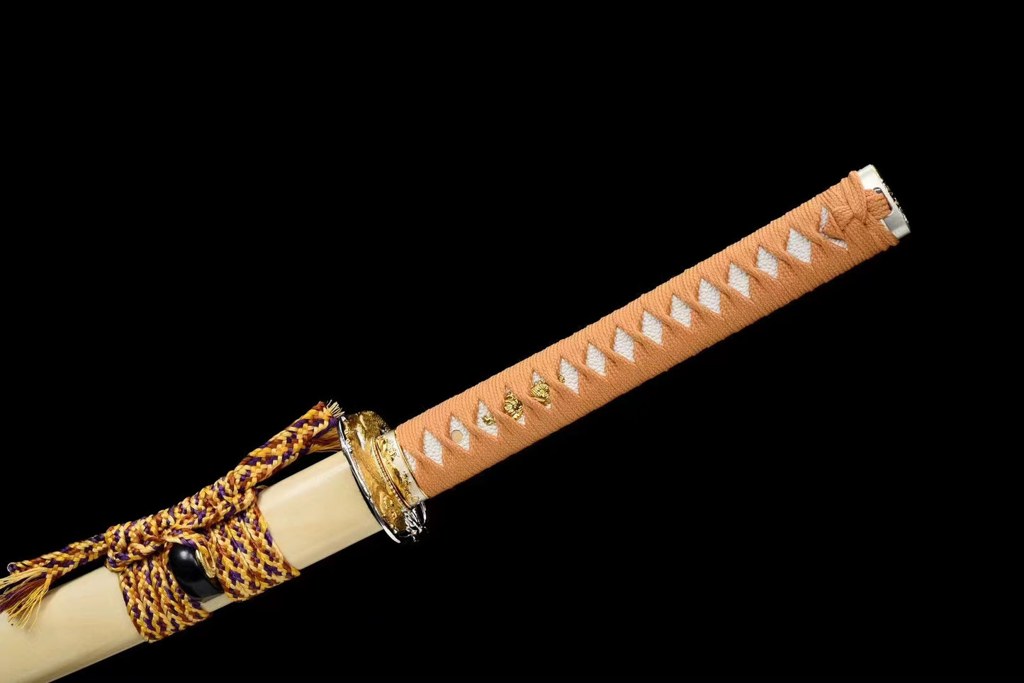 overlord(Pattern steel forging process)katana