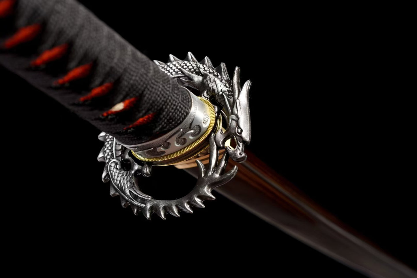 Vulcan(Pattern steel forging process)katana,(C11)