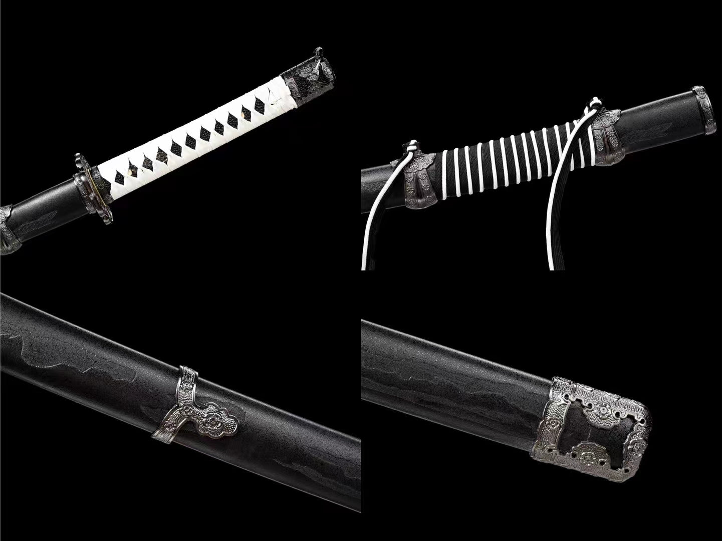 Shadows Die Twice Black(Manganese steel blackening process)katana