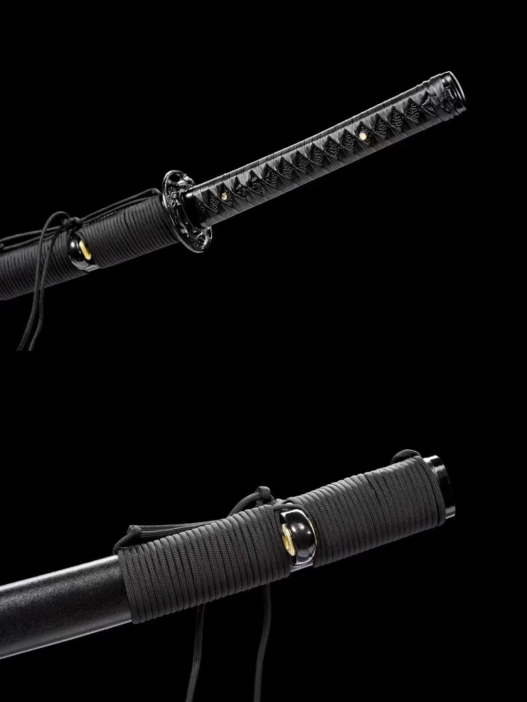 Black Warrior(Spring steel forging process)katana,(c13)