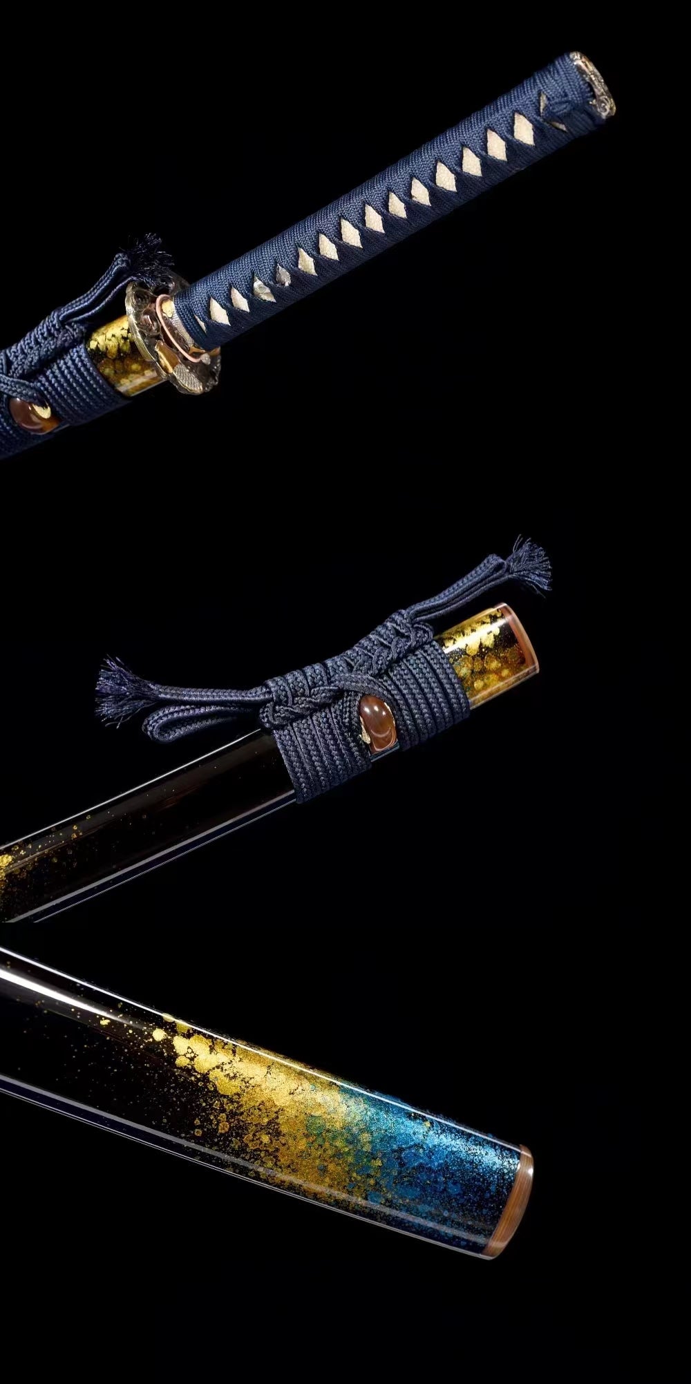 stars,T10 Burning Blade Leaves Pattern,katana