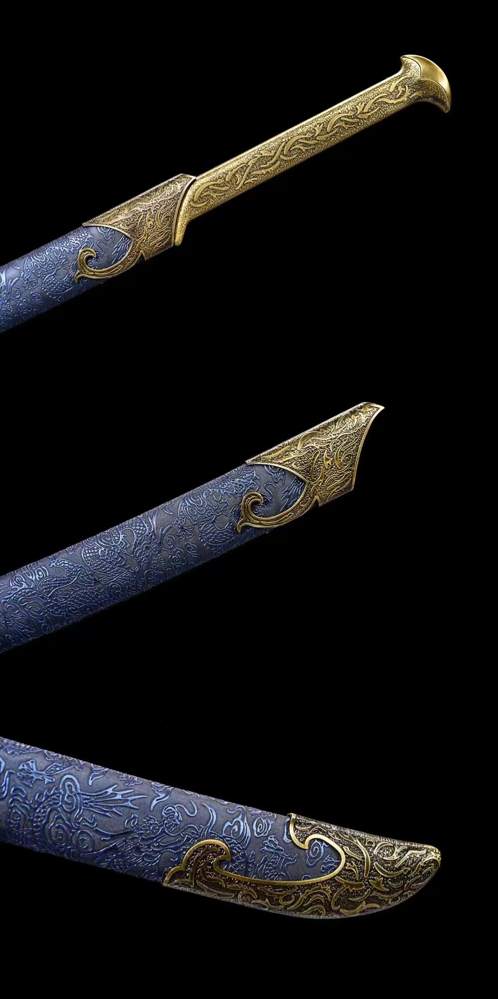 Elf King Scimitar(Manganese steel forging process)