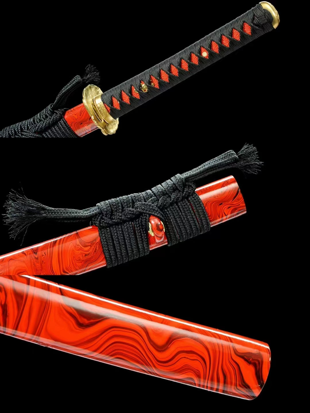 Prajna(Pattern steel forging process)katana,(B98)