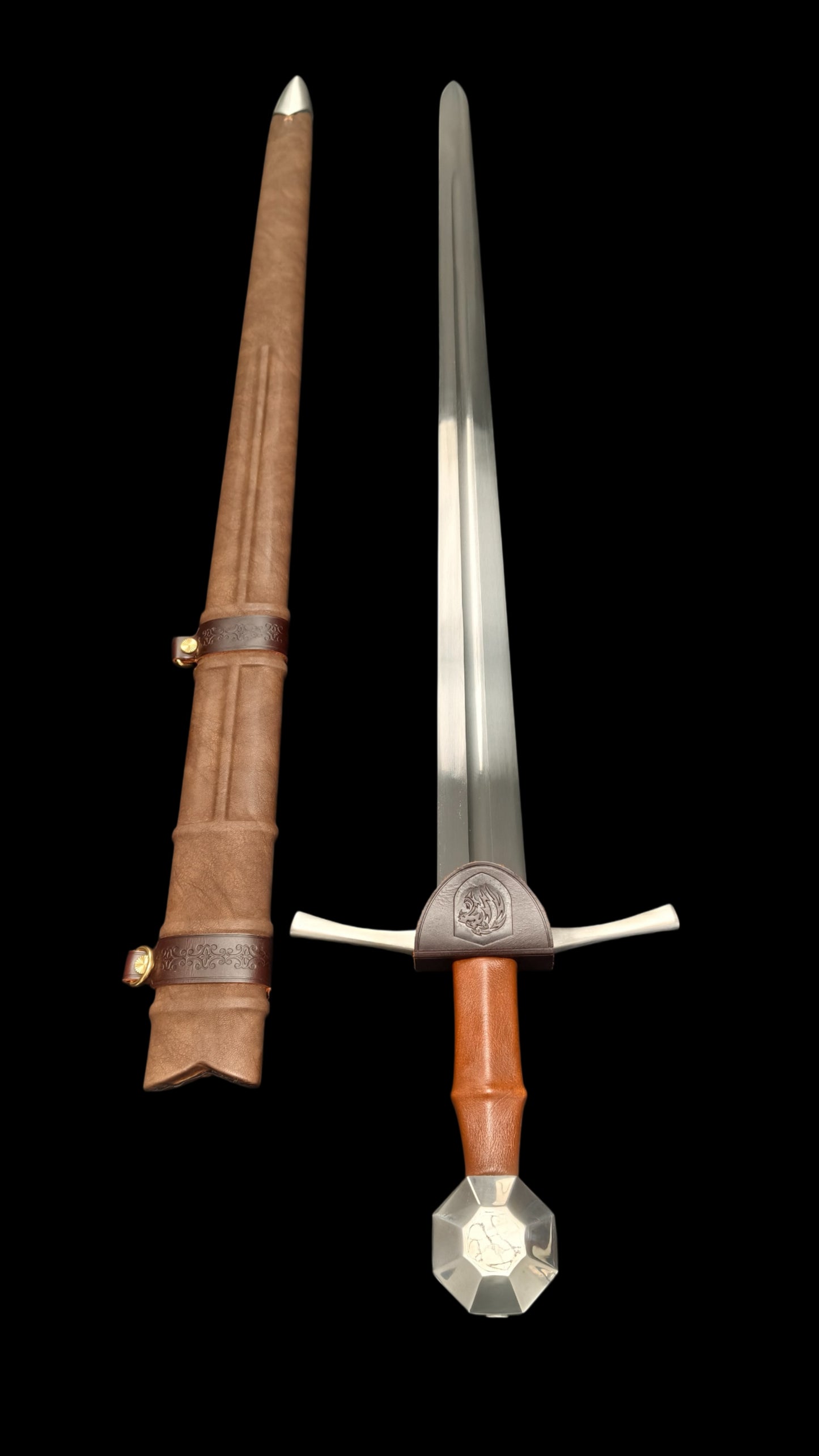Knight's One-Handed Sword: Sword of Glory ((Forged from 65 Manganese Steel))