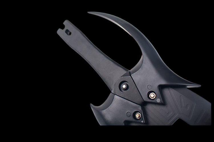 Peerless Black Sword (Stainless Steel), blunt blade, unsharpened.