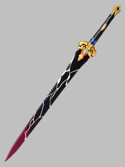 Stainless Steel Fragmented Blade Honkai Star Rail Blade Cosplay Sword, Unsharpened Replica Prop for Collection & Cosplay